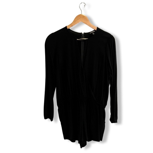 Express long sleeve black romper Size M - Picture 3 of 8